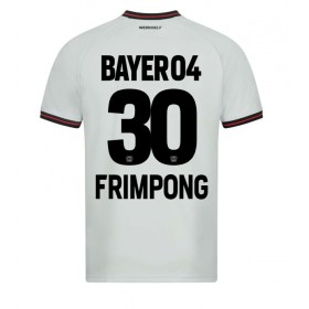 Bayer Leverkusen Jeremie Frimpong #30 Borta Kläder 2023-24 Kortärmad